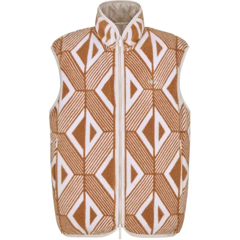 DIOR Vests Men's Brown Moderate