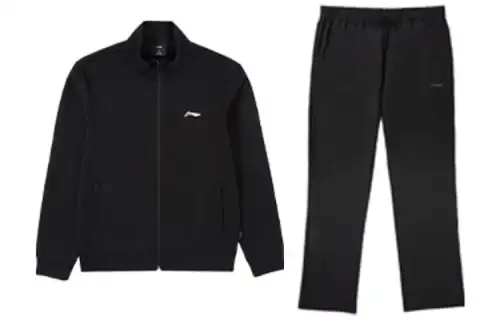 Li Ning Casual Sportswear Men's Stand Collar Moderate