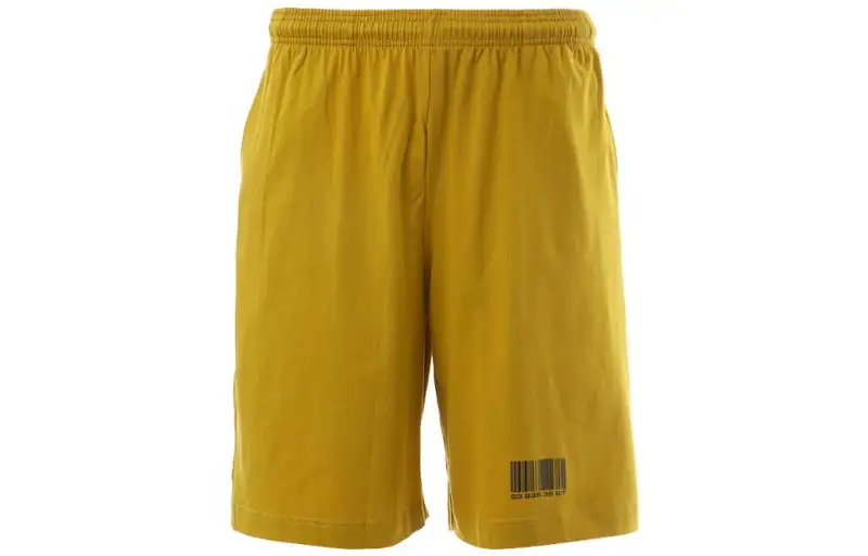 Vetements Casual Shorts Men's Yellow Moderate