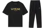 Li Ning Casual Sportswear Men's Crew Neck Moderate