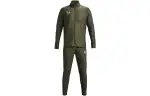 Under Armour Challenger Casual Sportswear Men's Green Stand Collar Moderate