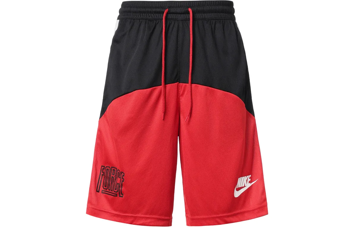 Nike Casual Shorts Men's Black Red Moderate
