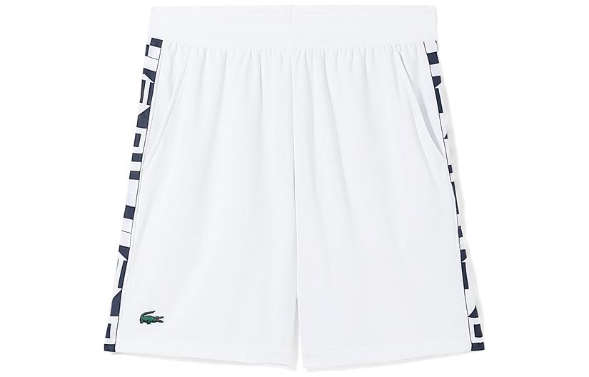 LACOSTE Casual Shorts Men's White Moderate