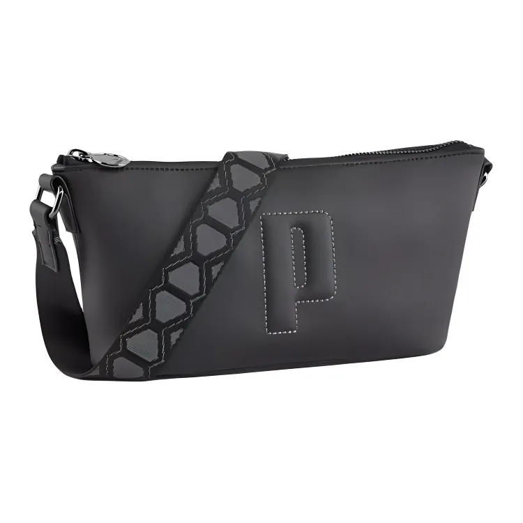 PUMA Nylon Crossbody Bag, Shoulder Bag Unisex Black