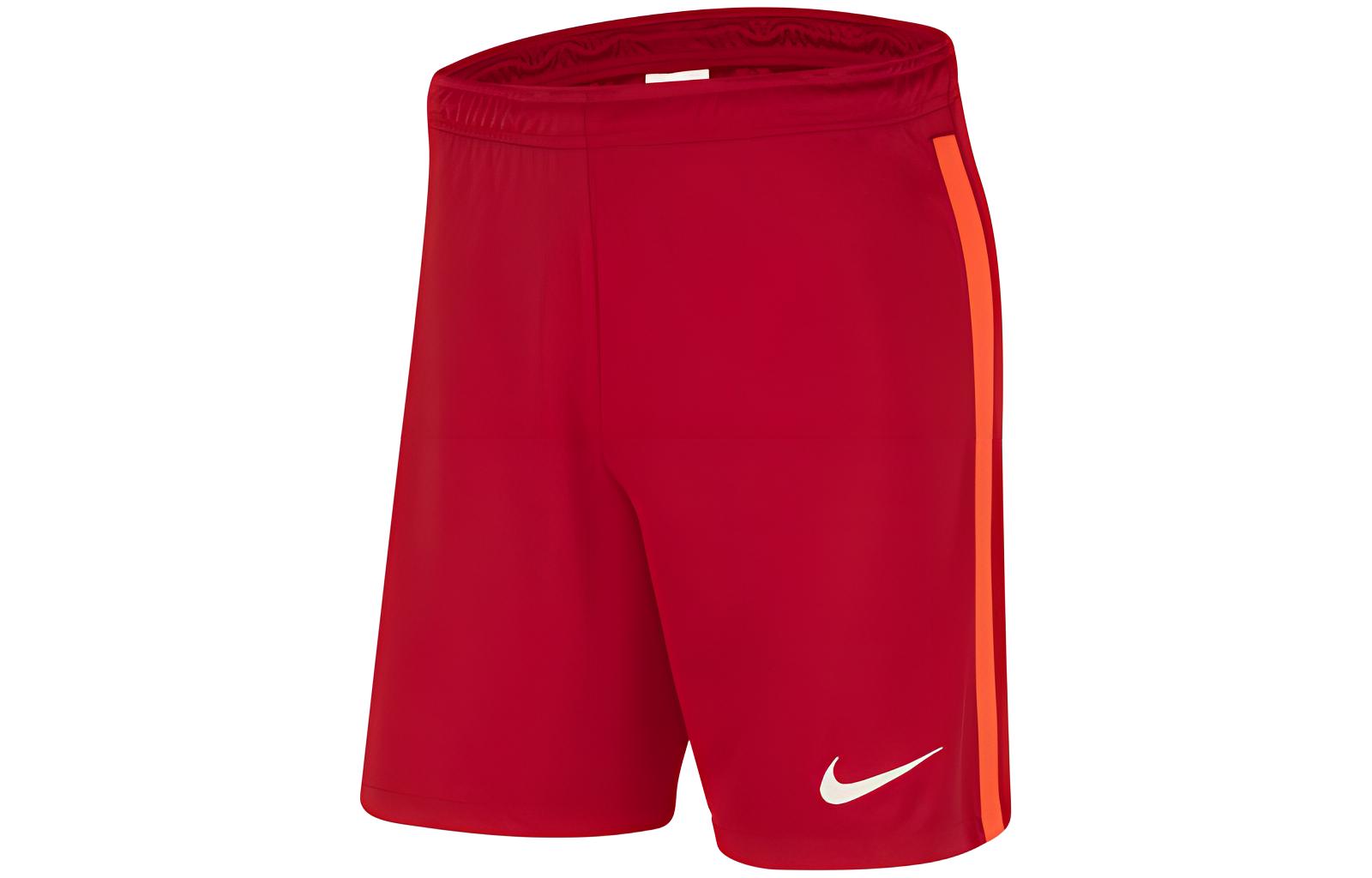 Nike Soccer Bottoms Men’s Red Moderate Sports Shorts