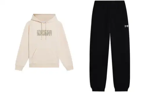 Li Ning Sports Life Collection Casual Sportswear Unisex Hooded Moderate