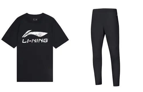 Li Ning Casual Sportswear Men's Crew Neck Moderate