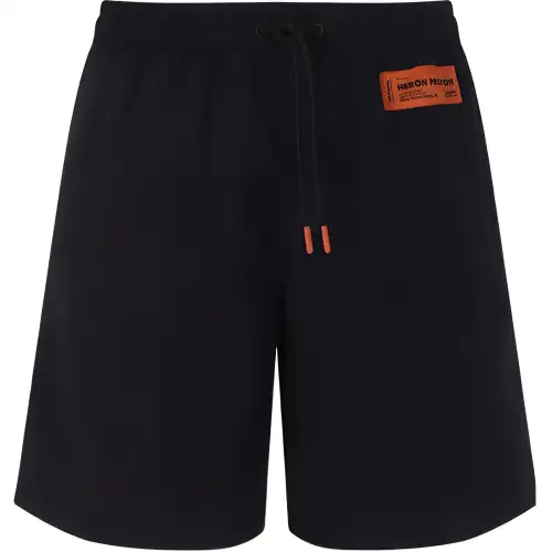 Heron Preston Logo Patch Elasticated Waistband Swim Shorts