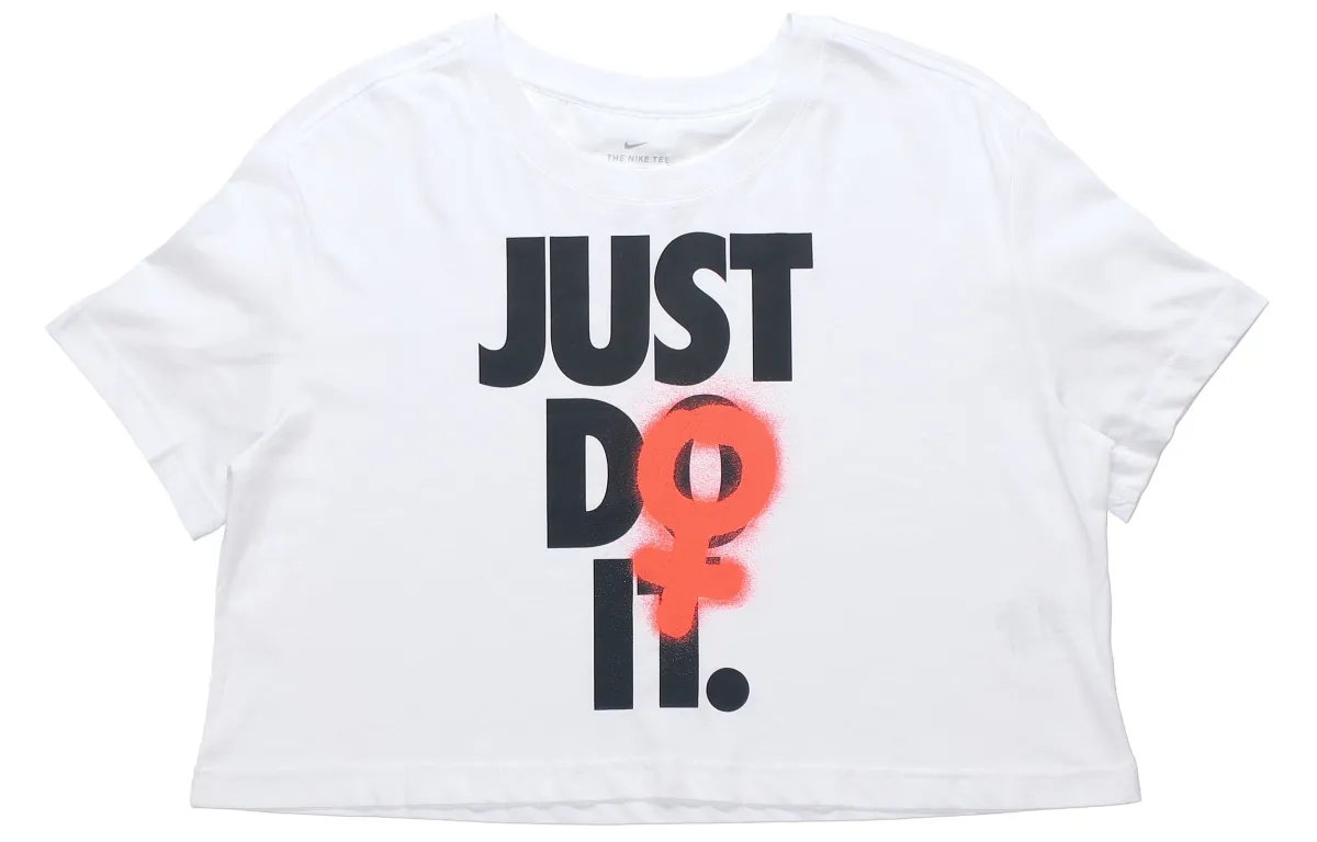 Nike Nsw Women's Rebel Crop White