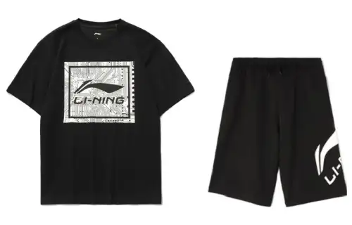 Li Ning Casual Sportswear Men's Crew Neck Thin