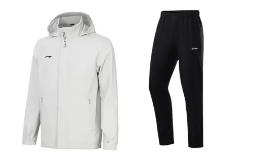 Li Ning Casual Sportswear Men's Asymmetrical Collar Moderate