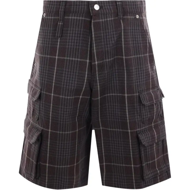Dior Checked Cargo Shorts