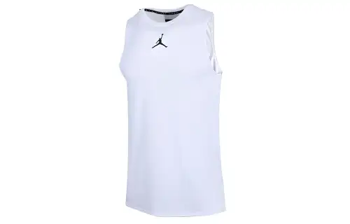 Jordan Air Basketball Jerseys Men's White Moderate Bib & Brace