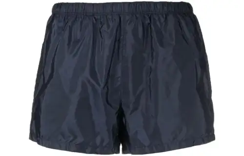 PRADA SS23 Beach Shorts Men's Marine Blue