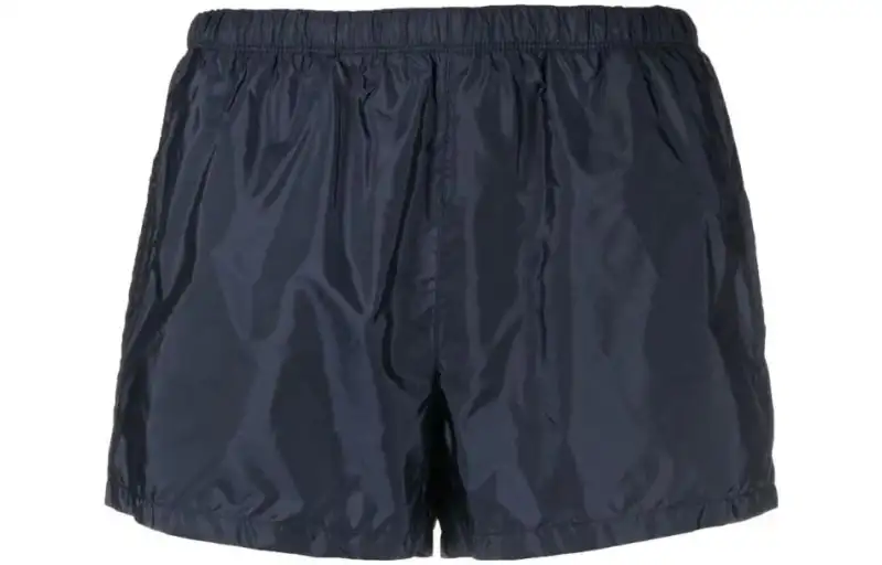 PRADA SS23 Beach Shorts Men's Marine Blue