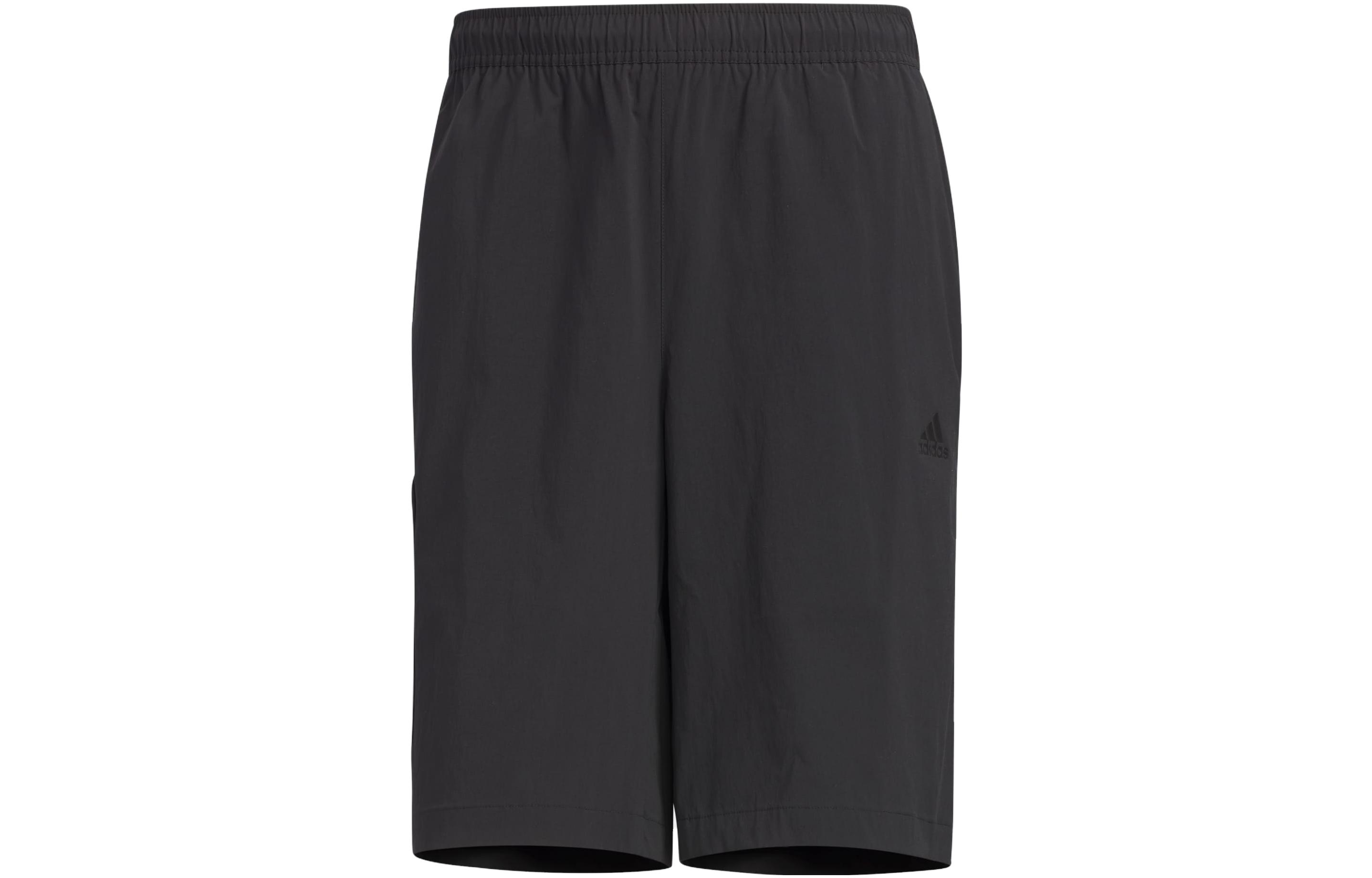 Adidas Future Icons Must Haves Shorts Three Stripes Sports Workwear Mountain Outdoor Casual Shorts Men's Black
