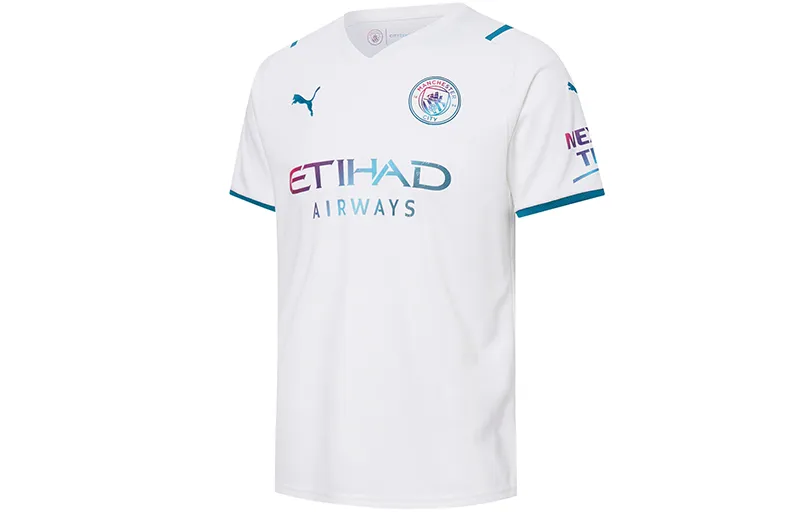 PUMA Manchester City Soccer Jersey Fan Edition Men's White