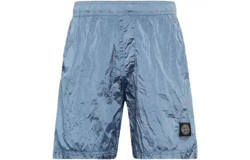 STONE ISLAND Casual Shorts Men's Blue Moderate