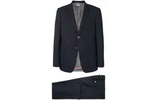 THOM BROWNE Tom Brown solid color two-piece single-breasted suit suit for men