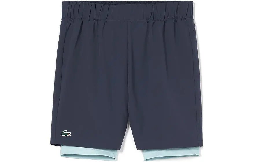 LACOSTE Casual Shorts Men's Dark Blue