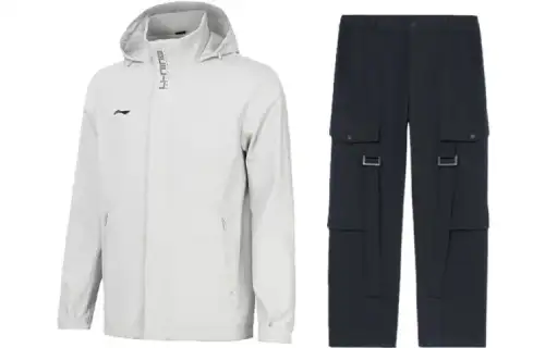 Li Ning Casual Sportswear Men's Hooded Moderate