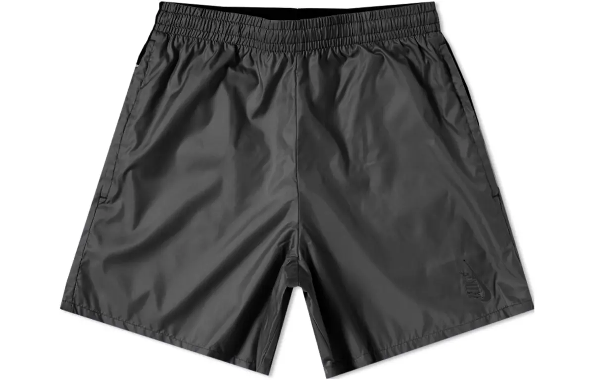 Nike Casual Shorts Men's Black Moderate Straight Fit Pants