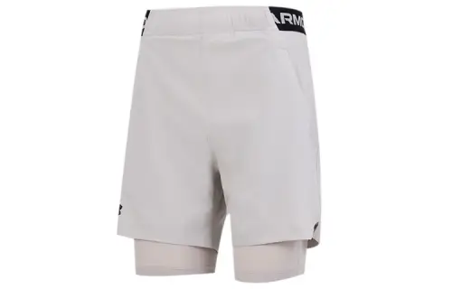 Under Armour Casual Shorts Men's Gray Moderate