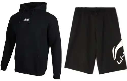 Li Ning Casual Sportswear Men's Hooded Moderate