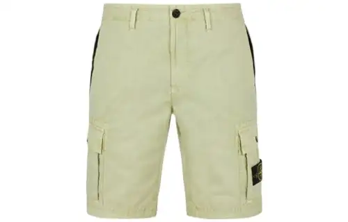 STONE ISLAND Casual Shorts Men's Green Moderate