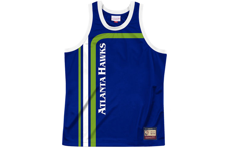 Mitchell Ness Basketball Jersey Men’s Blue