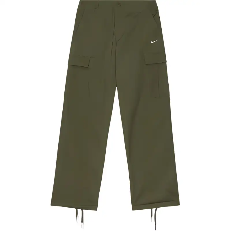 Nike Casual Pants Unisex Green Moderate Straight Fit Pants