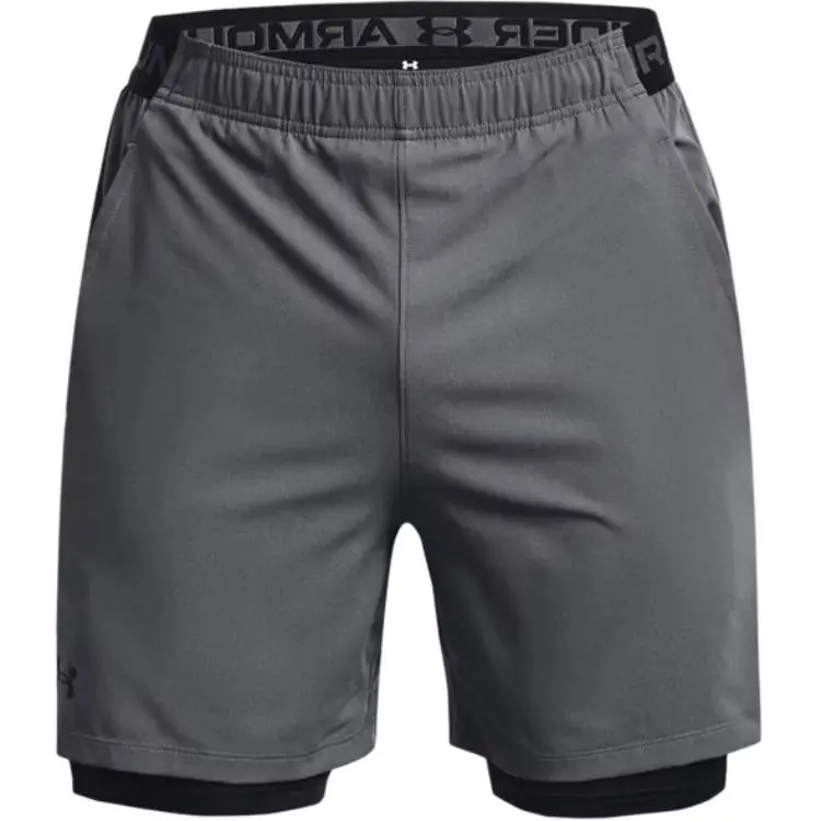 Under Armour Casual Shorts Men's Gray Moderate