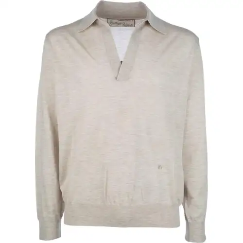 Bottega Veneta Polo Shirt Men's Beige