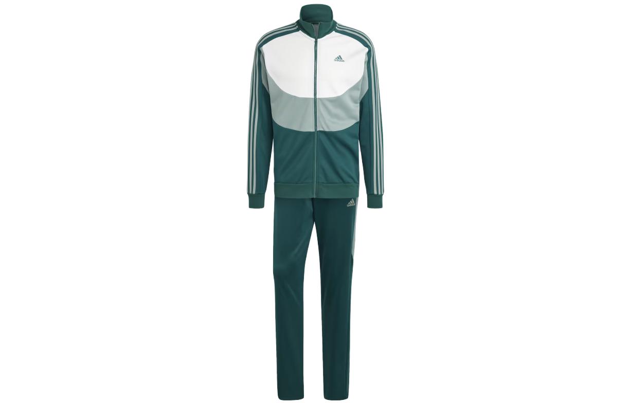 Adidas COLORBLOCK Casual Sportswear Men's Stand Collar Moderate