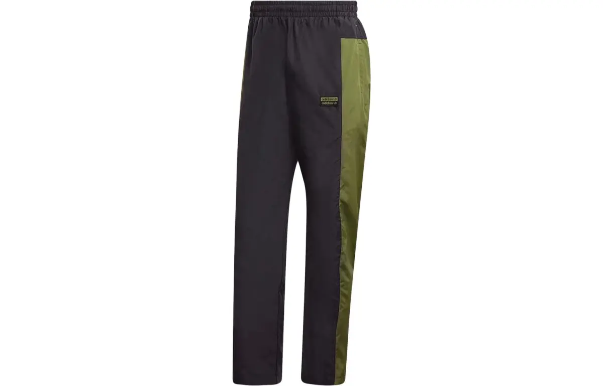 Adidas Originals RYV Casual Pants Men's Gray & Green