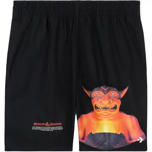 Converse x LONGYUDIXIACHENG,LIANMINGKUAN Casual Shorts Men's Black