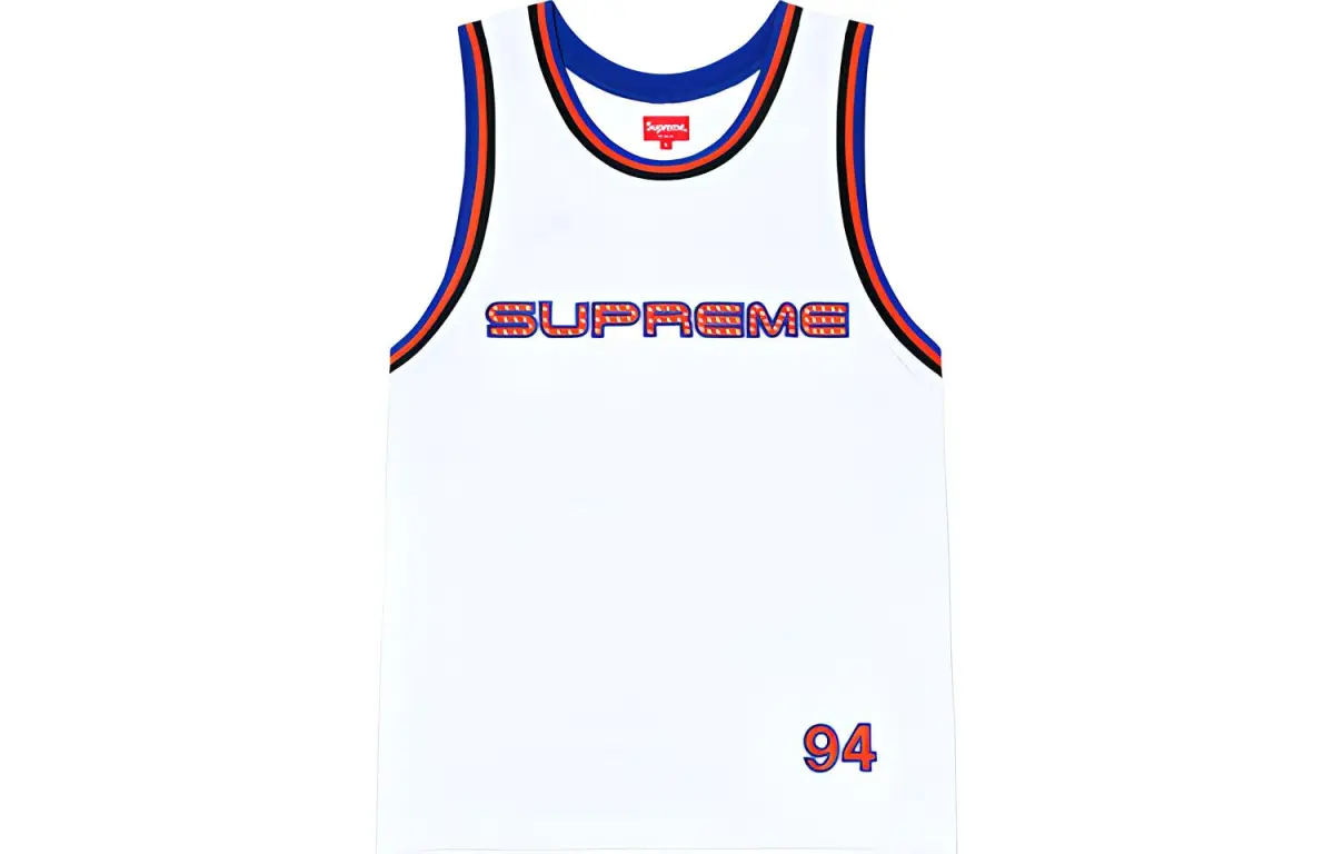 Supreme Rhinestone Basketball Jersey