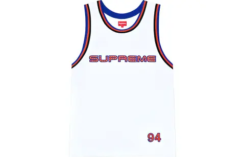 Supreme Rhinestone Basketball Jersey