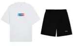 Li Ning Casual Sportswear Men's Crew Neck Moderate