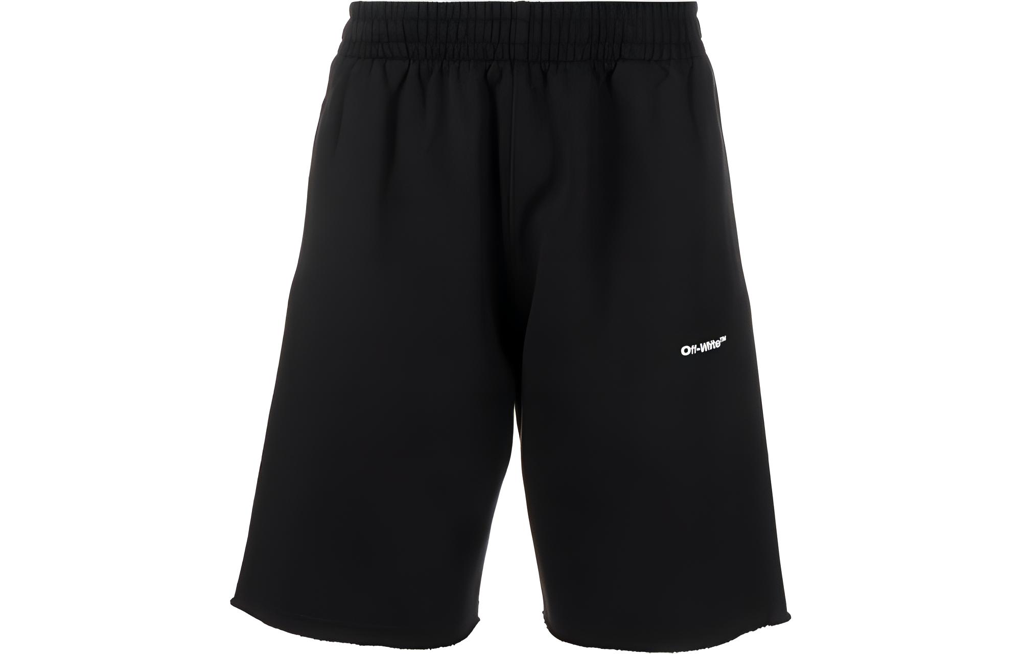 OFF WHITE Wave Outline Diag Sweatshorts