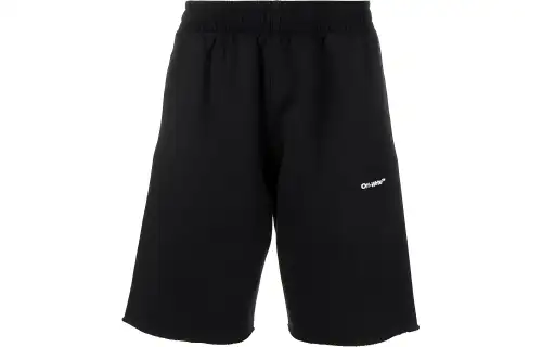 OFF WHITE Wave Outline Diag Sweatshorts