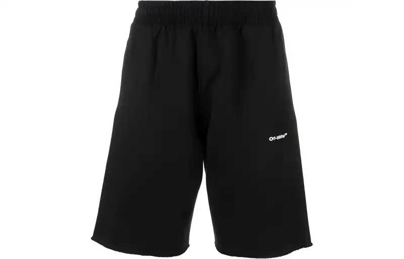 OFF WHITE Wave Outline Diag Sweatshorts