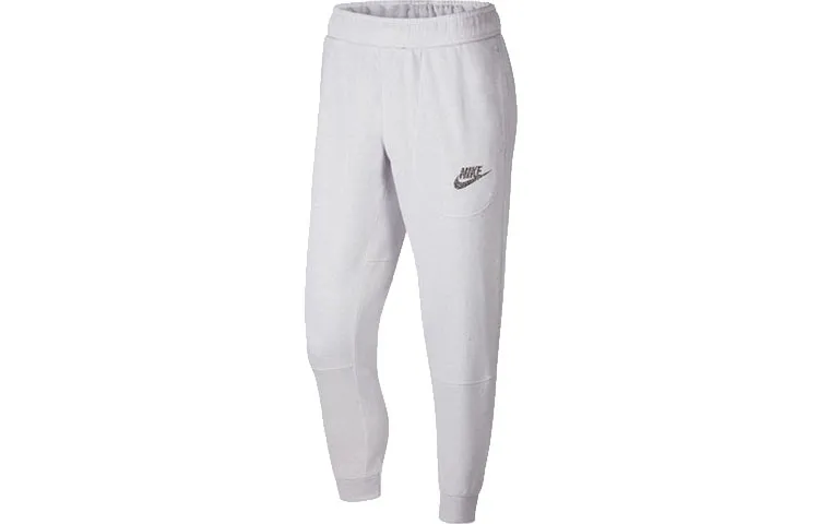 Nike Sports Pants Men's White Moderate
