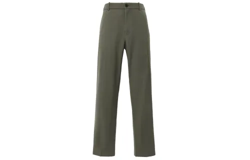 UNIQLO Casual Pants Men's Olive Moderate Suit Pants