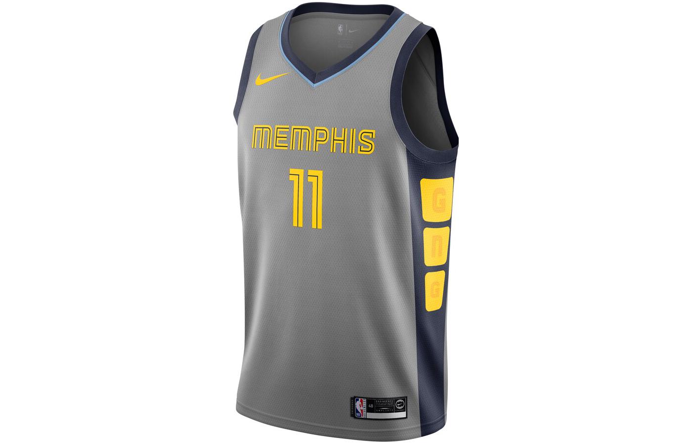 Nike Basketball Jersey Men’s Gray