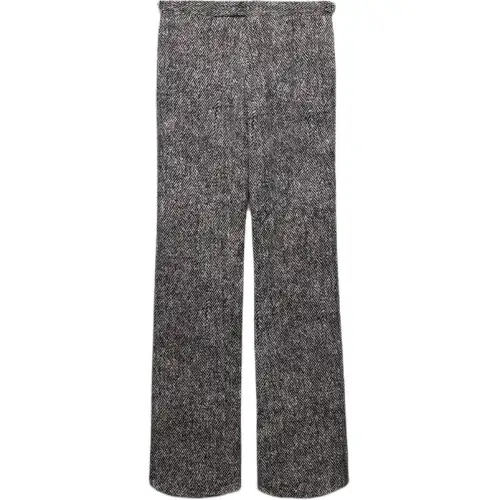 PRADA SS25 Casual Pants Men's Black White