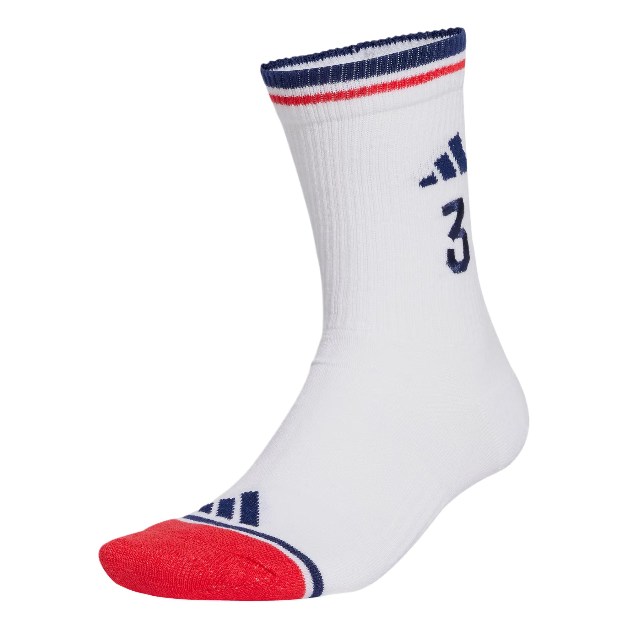Adidas GRAPHIC SOCKS Crew Socks Unisex 1 Pack White