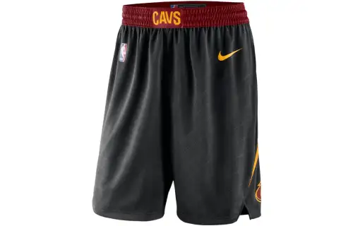 Nike Cleveland Cavaliers announce limited SW basketball shorts men's black
