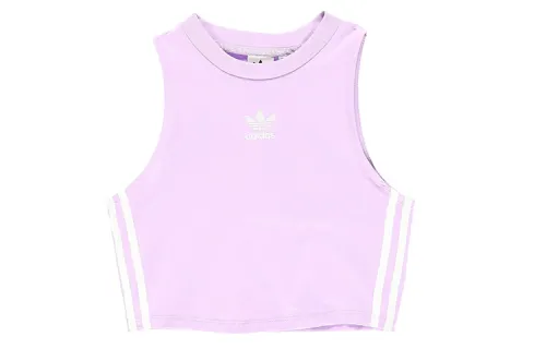 Adidas Originals striped-detail tank top