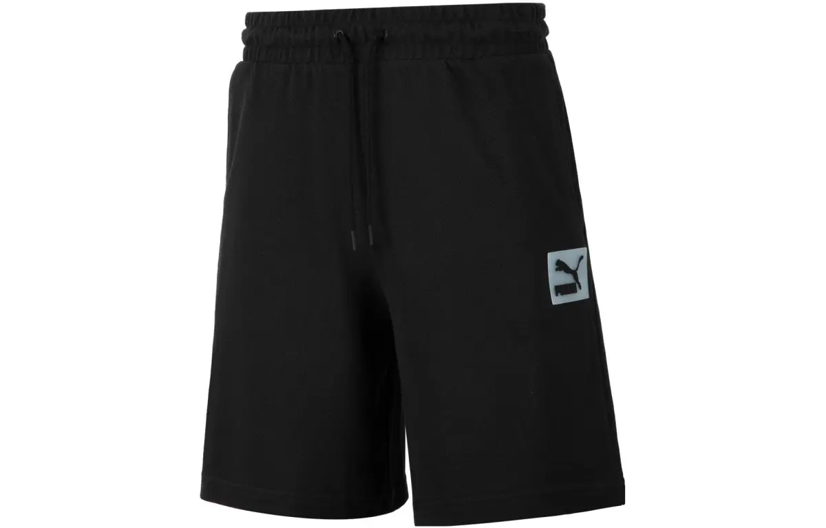 PUMA Casual Shorts Unisex Black Moderate